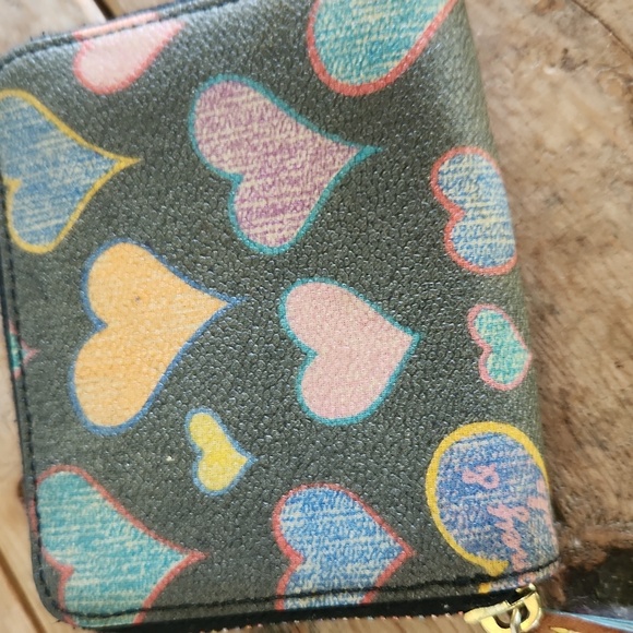 Y2K Dooney & Bourke Heart Pattern Wallet - Picture 5 of 10